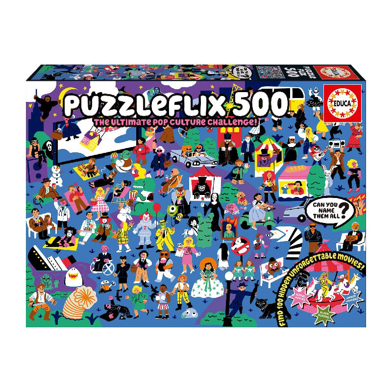Puzzle Puzzleflix 500 Pzs De Educa