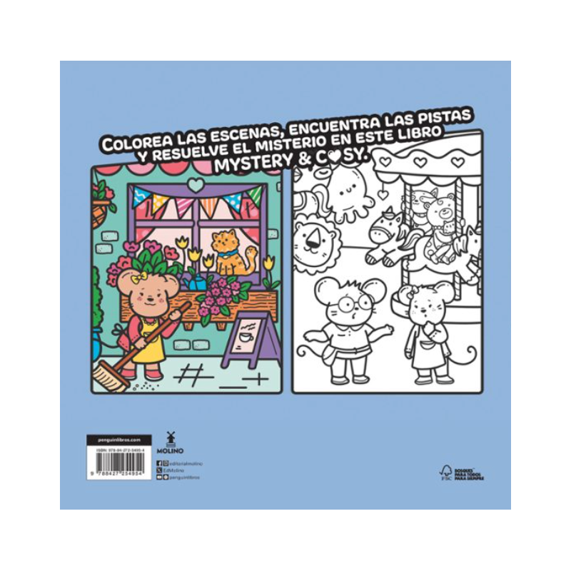 Resuelve Y Colorea El Caso Del Gato Encerrado