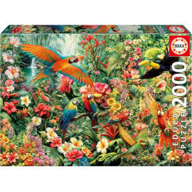 Puzzles Aves Del Amazonas 2000 Pzs De Educa Borras