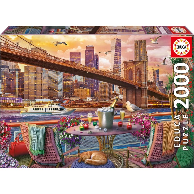 Puzzle NY Romance 2000 Pzs De Educa Borras