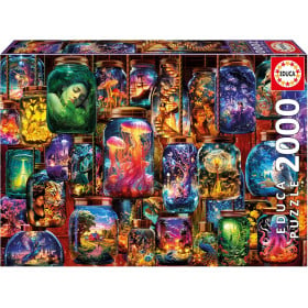 Puzzle Sueños En Frascos 2000 Pzs De Educa Borras