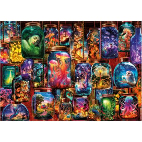 Puzzle Sueños En Frascos 2000 Pzs De Educa Borras 2
