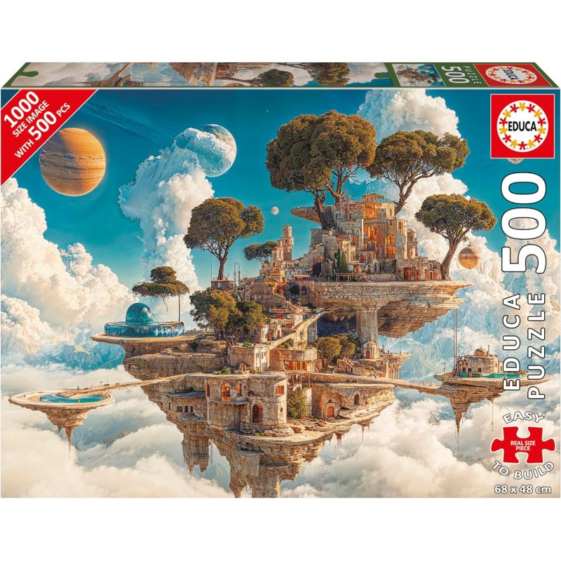 Puzzle Reino De Las Nubes 500 Pzs XXL De Educa Borras