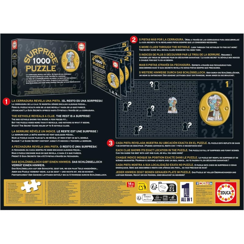 Puzzle Surprise Kinghts Round Table 1000 Pzs