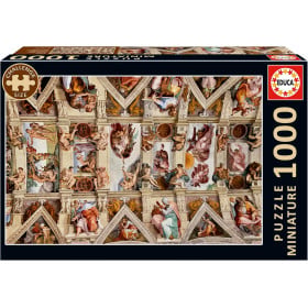 Puzzle Capilla Sixtina Mini 1000 Pzs De Educa Borras