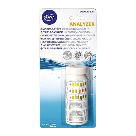 Gre Tiras De Análisis Cloro/Ph/Alcalinidad