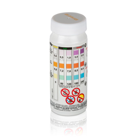 Gre Tiras De Análisis Cloro/Ph/Alcalinidad