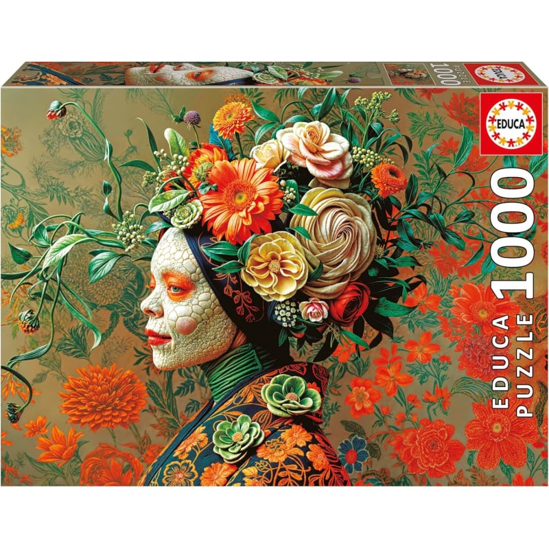 Puzzle Reina Lagarto 1000 Pzs De Educa Borras