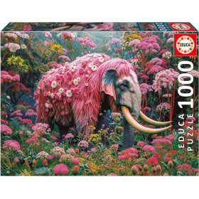 Puzzle Elefante Floral 1000 Pzs De Educa Borras