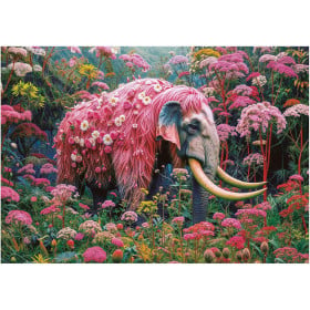 Puzzle Elefante Floral 1000 Pzs De Educa Borras 2