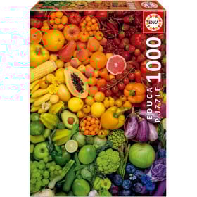 Puzzle Vitaminas De Colores 1000 Pzs