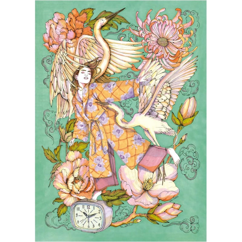 Puzzle Despertador Ana Jarén 1000 Pzs