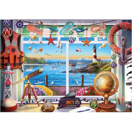Puzzle Vida En El Puerto 1000 Pzs