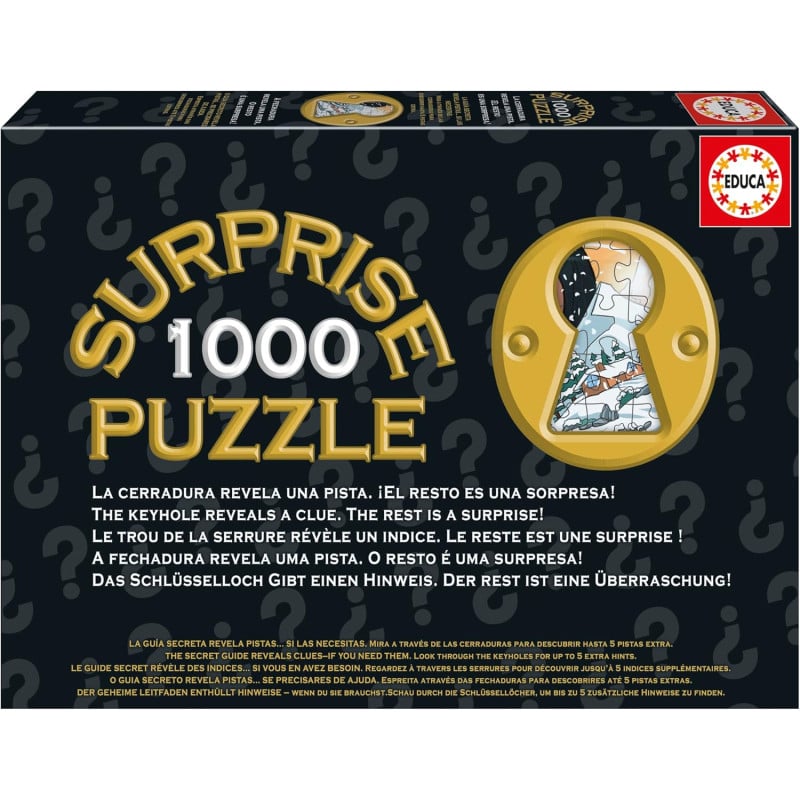 Puzzle Surprise Antique Xmas 1000 Pzs De Educa