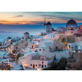 Puzzle Atardecer En Santorini 1000 Pzs De Ravensburger 2