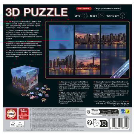 Puzzle 3D NY Panorama