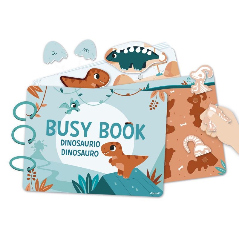 Janod Busy Book Dino