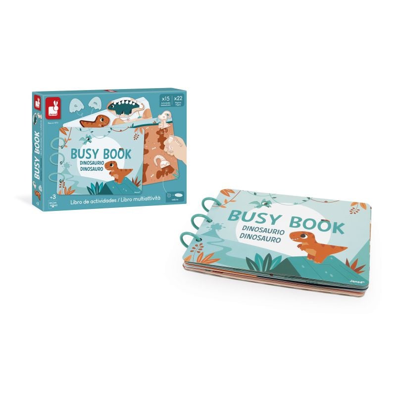 Janod Busy Book Dino