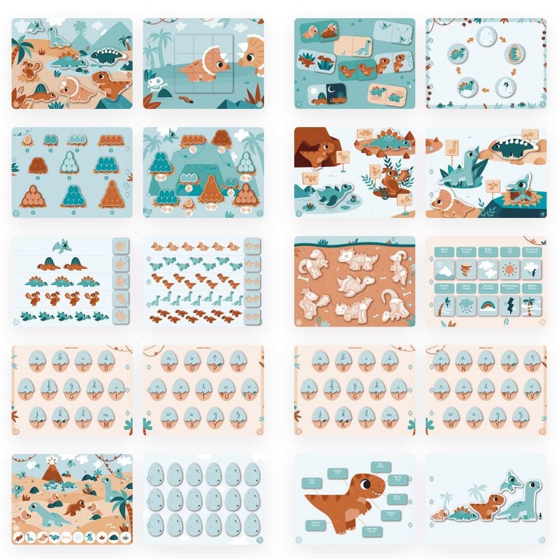 Janod Busy Book Dino