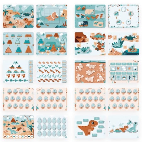 Janod Busy Book Dino