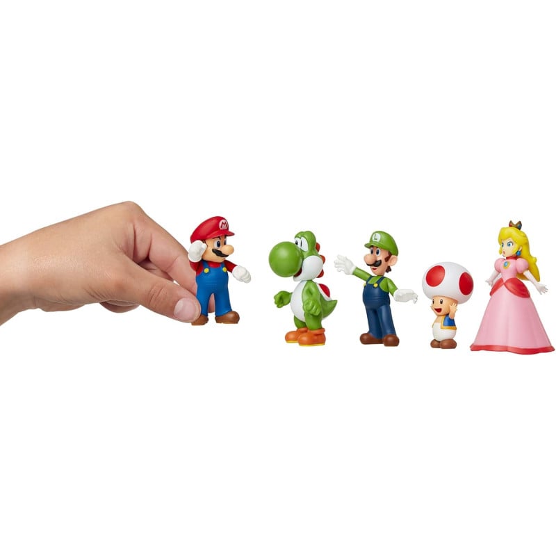Super Mario Pack 5 Figuras