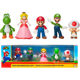 Super Mario Pack 5 Figuras De Toy Planet