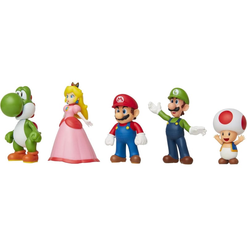Super Mario Pack 5 Figuras
