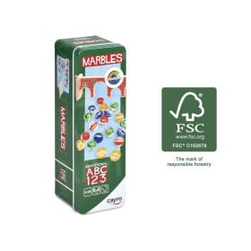 Juego De Canicas Caja Metal