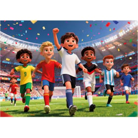 Puzzle Mundo Del Fútbol 300 Pzs De Educa Borras 2