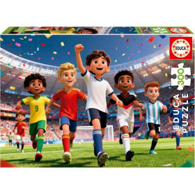Puzzle Mundo Del Fútbol 300 Pzs De Educa Borras