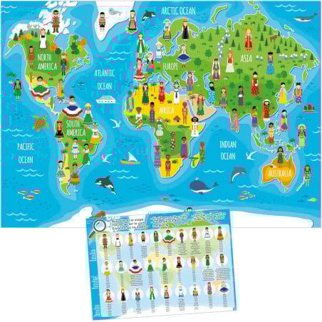 Puzzle Niñas Del Mundo 150 Pzs