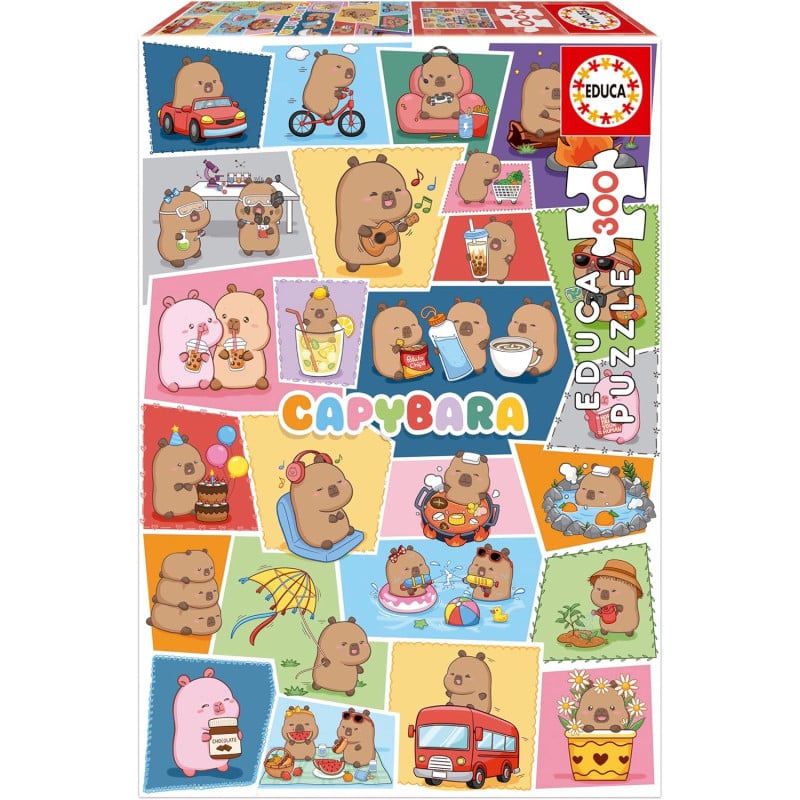 Puzzle Capyfun 300 Pzs De Educa Borras