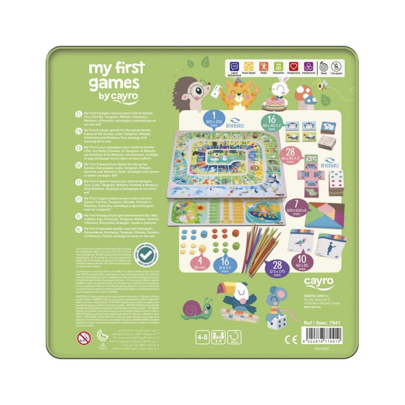 Set Clásico De 6 Jugadores Infantiles