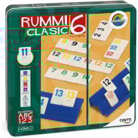 Rummi Clásico 6 Jugadores Caja Lata