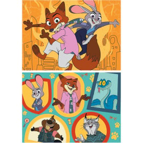 Puzzle Zootrópolis 2 2x48 Pzs De Educa Borras 2