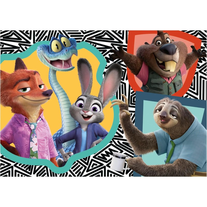 Puzzle Múltiple Zootrópolis 2 50/80/100/150 Pzs