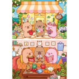 Puzzle Capyfun 2x48 Pzs De Educa Borras 2