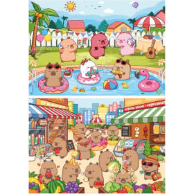 Puzzle Capyfun 2x100 Pzs De Educa Borras 2
