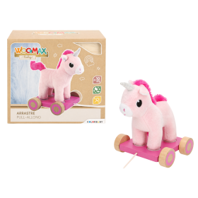 Woomax Peluche Unicornio De Arrastre