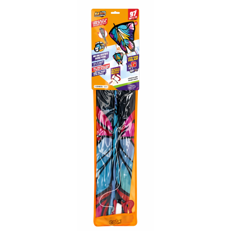 Cometa Mariposa Pop Up 56 Cm Surtida