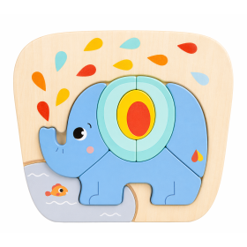 Woomax Puzzle De Madera Animales Surtido De Colorbaby 2