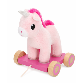 Woomax Peluche Unicornio De Arrastre De Colorbaby 2