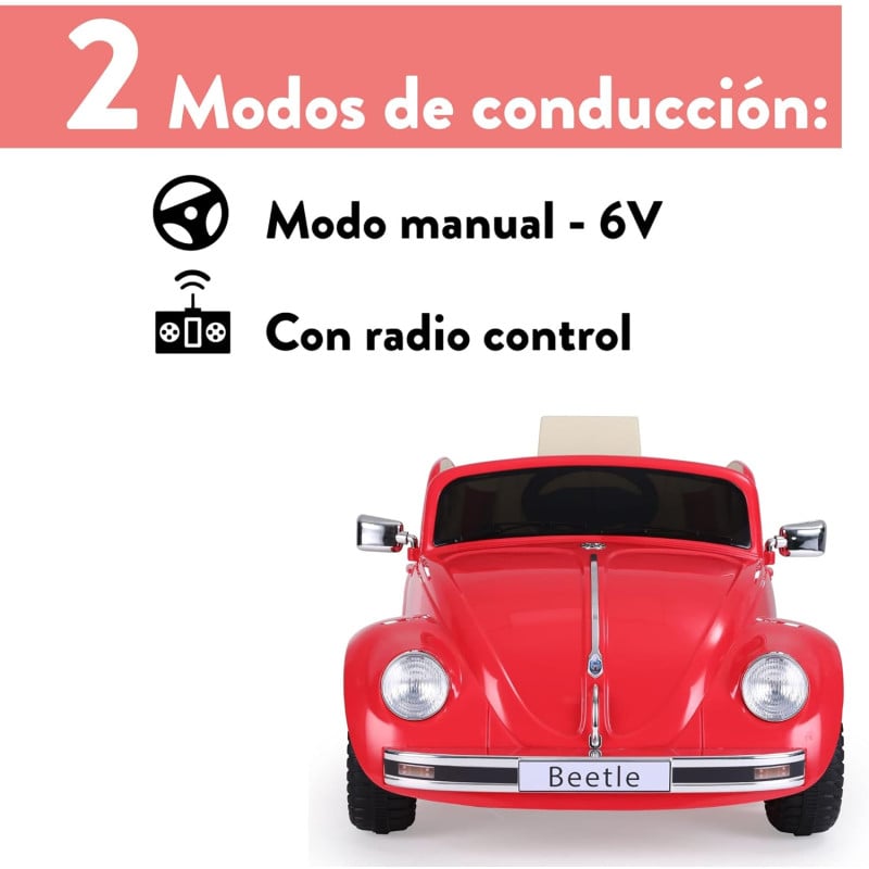 FEBER Beetle Rojo 12 V Radio Control