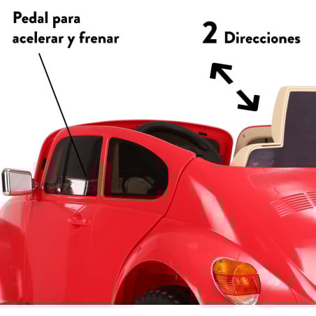 FEBER Beetle Rojo 12 V Radio Control