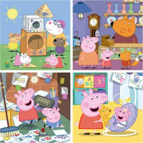 Puzzle Progresivo Peppa Y Sus Amigos 12/16/20/25 Pzs De Educa Borras 2