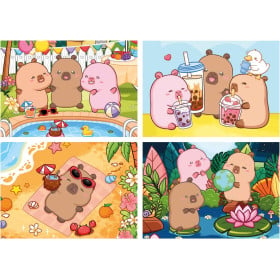 Puzzle Múltiple Progresivo Capyfun 20/40/60/80 Pzs De Educa Borras 2