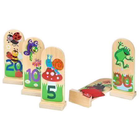 Juego de Lanzamiento de Madera