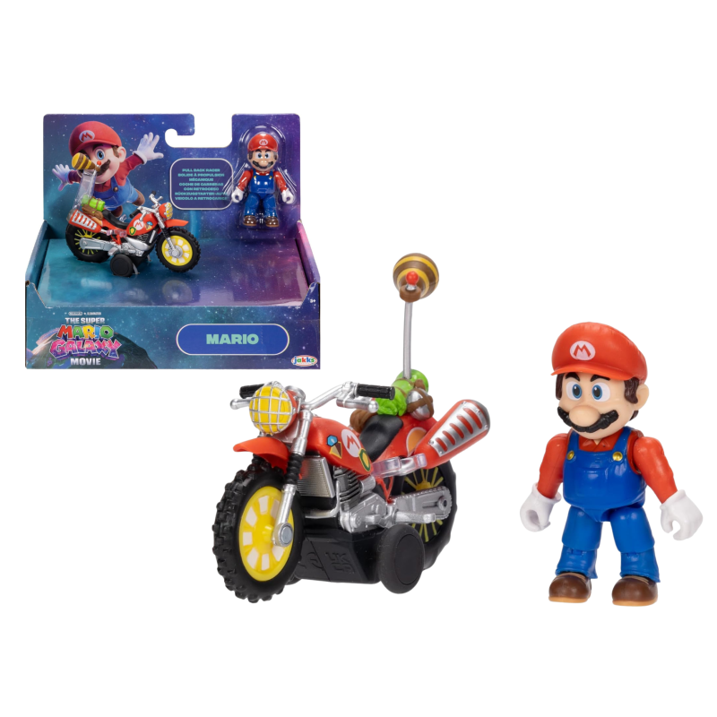 Super Mario Galaxy Vehículo Con Personaje Mario/Luigi Surtido De Toy Planet