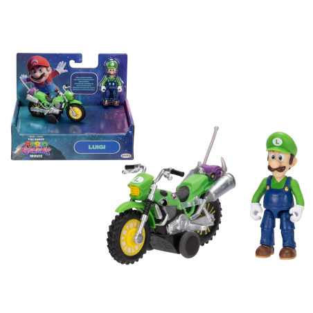 Super Mario Galaxy Vehículo Con Personaje Mario/Luigi Surtido