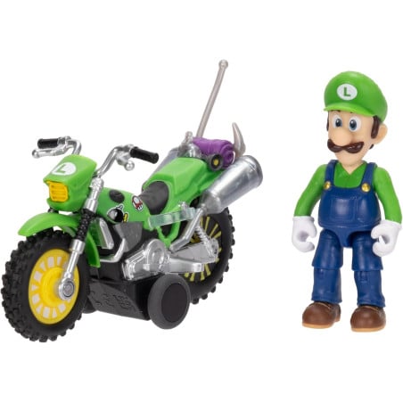 Super Mario Galaxy Vehículo Con Personaje Mario/Luigi Surtido